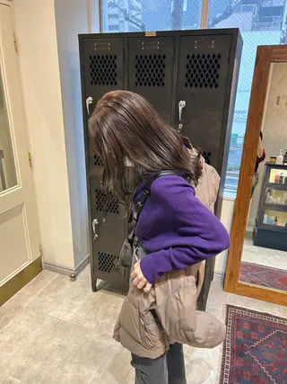 セミロング sliver マツイ　レンのヘアスタイル