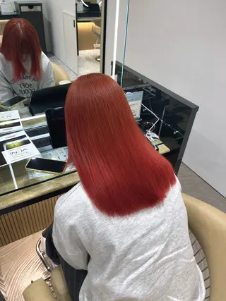 セミロング カラー ヘアアレンジ 髪質改善/艶髪 /SARA💕のヘアスタイル