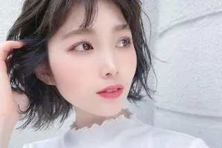 ミディアム パーマ Stella Lux ステラ ルークスのヘアスタイル