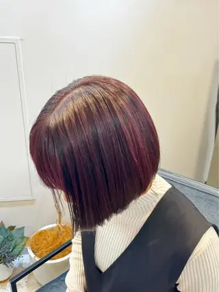 ミディアム 加藤 優眞のヘアスタイル