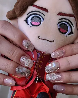 ネイル 3dパーツ/流行り 👧shushu❤️のネイルデザイン