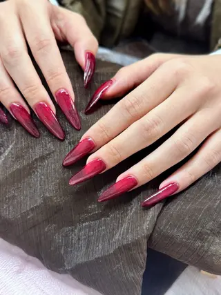 ネイル DoReMi サロン リンゴのネイルデザイン