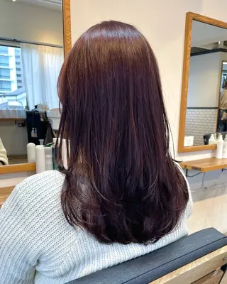 ロング ちあき knock🌼🍃のヘアスタイル