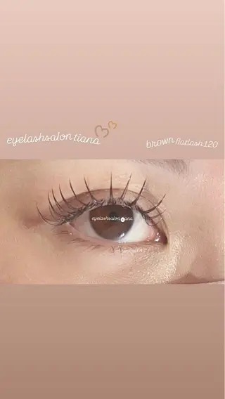 マツエク・マツパ ♡tiana juna˖ ࣪⊹のマツエク・マツパデザイン