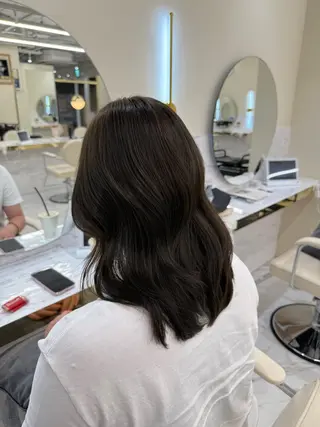 カラー 韓国ヘア🇰🇷艶 カラー/sakuraのヘアスタイル