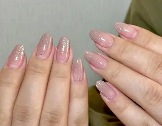 ネイル By moonネイル 🌷ワンホン/韓国風のネイルデザイン