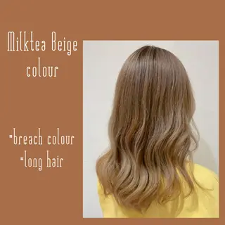 ロング カラー 樋笠 知佳のヘアスタイル