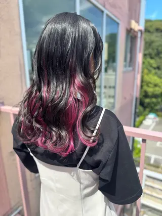 セミロング カラー Viage （ビアージュ）のヘアスタイル