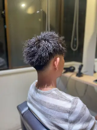ショート パーマ メンズ メンズパーマ特化型 ✂️Yusuke✂️のヘアスタイル