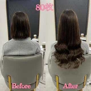 ショート シールエクステ ♡SAORI♡のヘアスタイル