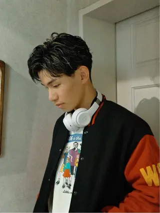 カラー パーマ メンズ お洒落カジュアル🍃 まなとのヘアスタイル