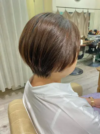 ショート 後藤 瀬奈のヘアスタイル