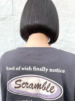 ショート カラー 高尾亮輔/ ボブ特化美容師のヘアスタイル