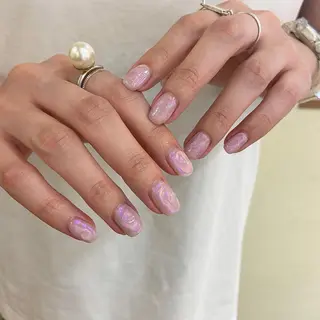 ネイル 𝕄𝕚𝕪𝕦🤍 自由が丘⌇パラジェルのネイルデザイン