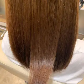 ミディアム 【完全個室】大宮東口 暖色カラー/山崎唯奈のヘアスタイル