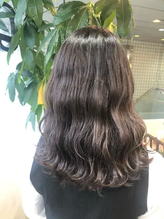 セミロング カラー CASA 祇園四条のヘアスタイル