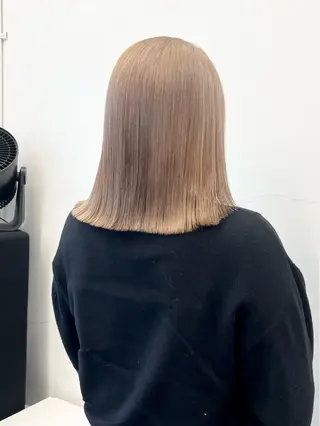 セミロング カラー HARU//原宿🤍 リピート率NO.1のヘアスタイル