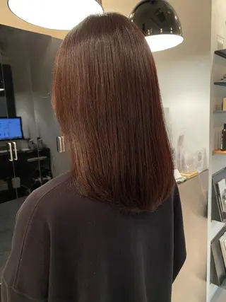 ミディアム カラー riria/ボブ /ブラウンカラー🎀のヘアスタイル