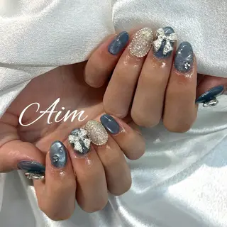 ネイル ネイルサロンAim河原町[ヘアセット　ヘアエクステ　着付　専門店]所属・Aim🌿 kanaのネイルデザイン