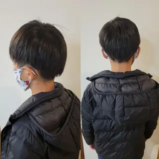 ショート 龍 悠紀のヘアスタイル