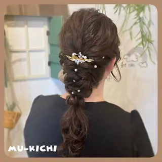 ロング mu-kicii 三鷹店所属・撮影モデル募集中☆ オグリヤスエのヘアスタイル
