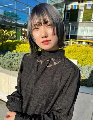 ミディアム 【ロングウルフカット 姫カット】伊藤裕哉のヘアスタイル