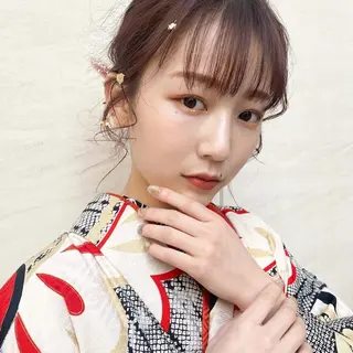 ロング ヘアアレンジ ボブ美容師 /馬場 翼のヘアスタイル