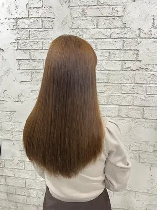 ロング カラー 🪽髪質改善ストレー ト🤍美羽🤍のヘアスタイル