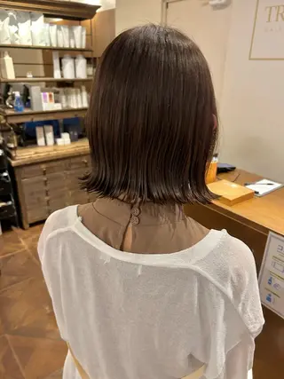 ショート あべ しおりのヘアスタイル
