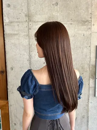 ロング カラー 🎨デザイン🥇 美髪・艶髪　日暮千敬のヘアスタイル