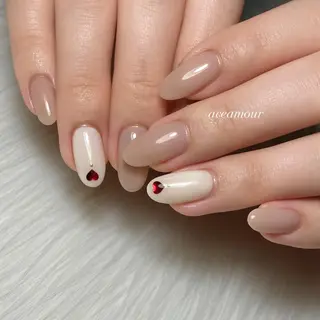 ネイル ネイル/耳つぼ /新ホワイトニングのネイルデザイン