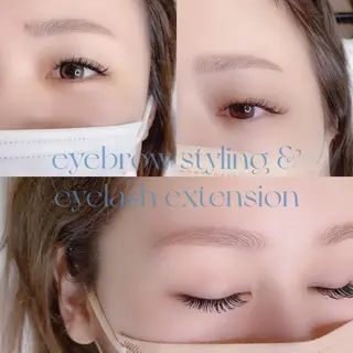 マツエク・マツパ アイブロウ 981 aska｜ マツパ×エクステのマツエク・マツパデザイン