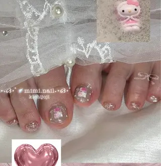 ネイル lili.nail y2k/ワンホンのネイルデザイン