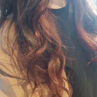 ロング パーマ 徳永 静香のヘアスタイル