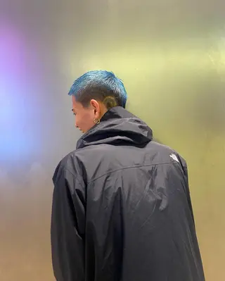 カラー メンズ 🗽デザインカラー/ パーマ/MIRU🗽のヘアスタイル