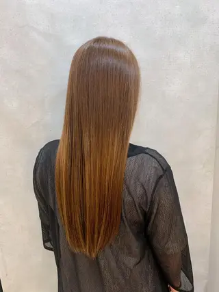 ロング カラー 鈴木 悠平のヘアスタイル