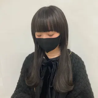 セミロング ウルフレイヤー エクステ/kokiのヘアスタイル