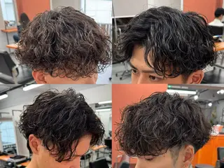 パーマ メンズ 金子勇希🔥パーマ 比率90%以上🔥のヘアスタイル