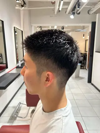 ショート メンズ メンズパーマ/カラー /須藤　大貴のヘアスタイル