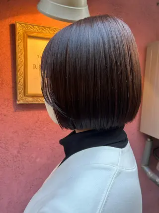 ショート カラー トキタ アオイのヘアスタイル