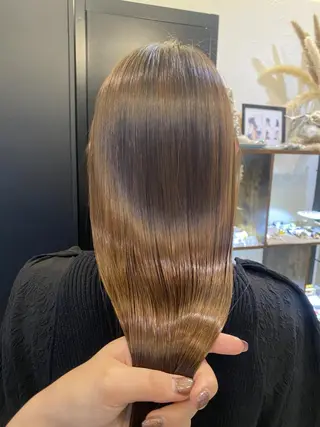 ロング olino 【オリノ】西田辺のヘアスタイル