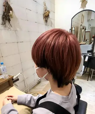 ショート カラー こだしま   みなのヘアスタイル
