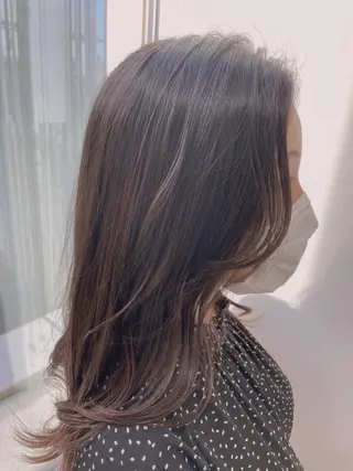 セミロング 🦖鶴岡香純🦖 育休中のヘアスタイル