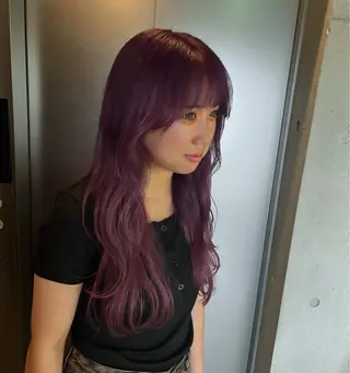 カラー 透明感/血色カラー/ 似合せレイヤー/ゆいのヘアスタイル