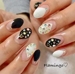 ネイル 浮きにくいフィルイン ｜上品シンプルネイルのネイルデザイン