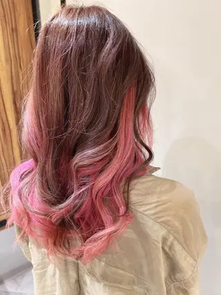 カラー 石井 潤のヘアスタイル