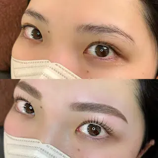 アイブロウ prima梅田店 研修店舗のマツエク・マツパデザイン