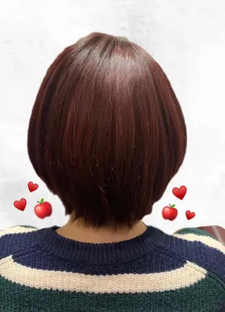 ショート カラー Hair Resort Noble(ヘアリゾートノーブル)所属・オオヤ カナのヘアスタイル