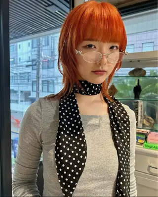 ミディアム カラー PAPRE所属・【心斎橋・本町】 'PAPRE'メイのヘアスタイル