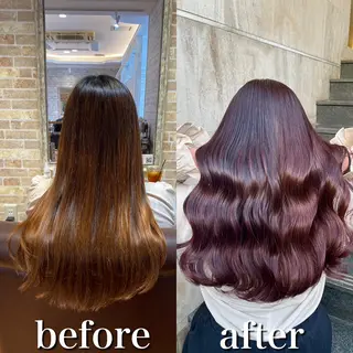 ミディアム カラー 韓国風/美髪/透明感 hiroのヘアスタイル